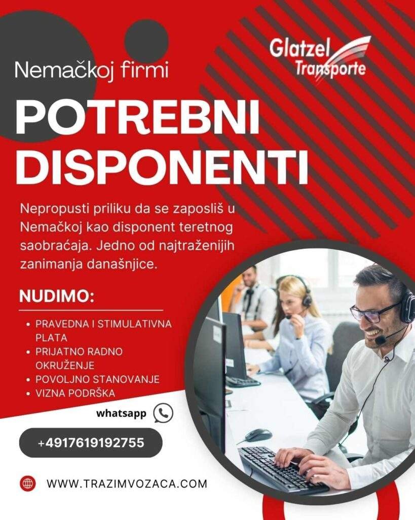 posao disponenta u nemackoj